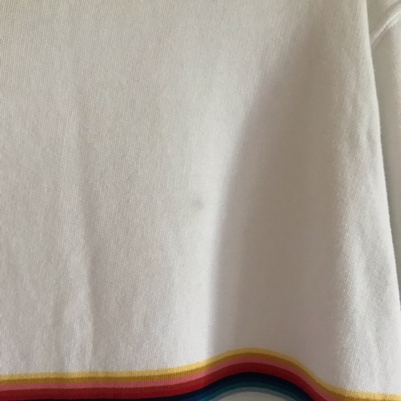 Rainbow Striped Brandy Melville Sweater - Picture 2 of 4